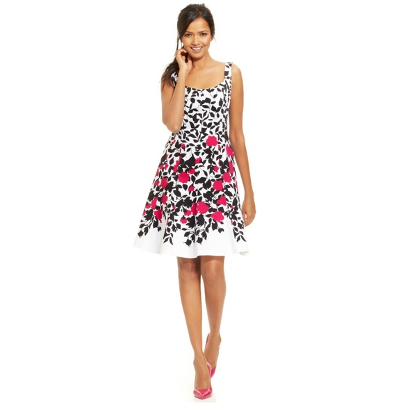 Nine West Dresses & Skirts - Nine West Blooming Vine Tank A-Line Dress Size 4